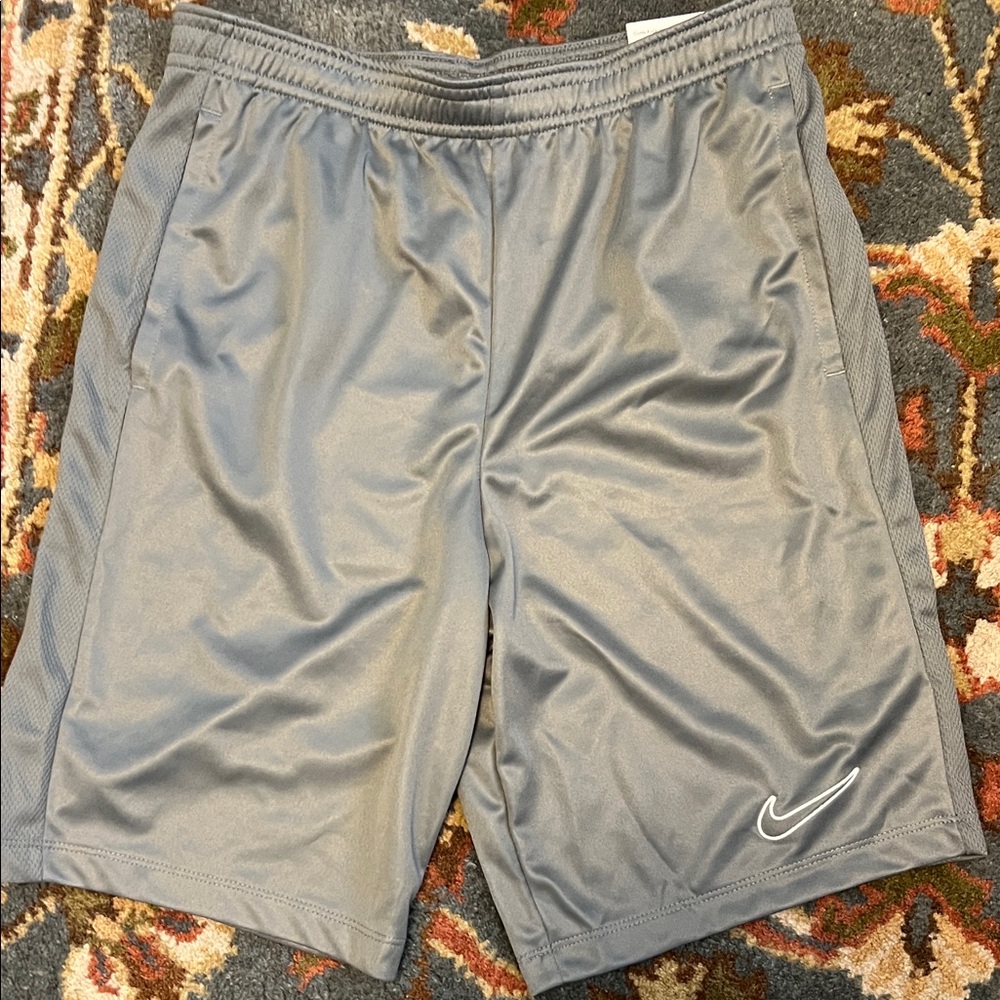 Classic gray Nike basketball shorts - brand new